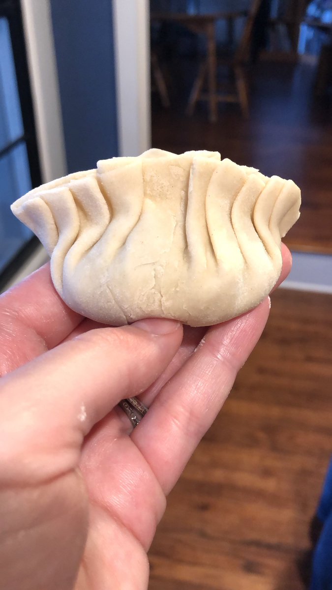 xtinaxenos's tweet photo. #DumplingsForDays last night at @thegbert’s who showed all of us how to roll, stuff &amp; pleat Chinese dumplings. I loved learning how to make one of my favorite foods, and I’m still full from eating them all 😅 ⁣⁣
⁣⁣
What’s your favorite kind of dumpling 🥟🥟🥟 #dumplingparty https://t.co/UnqOwmPlaP