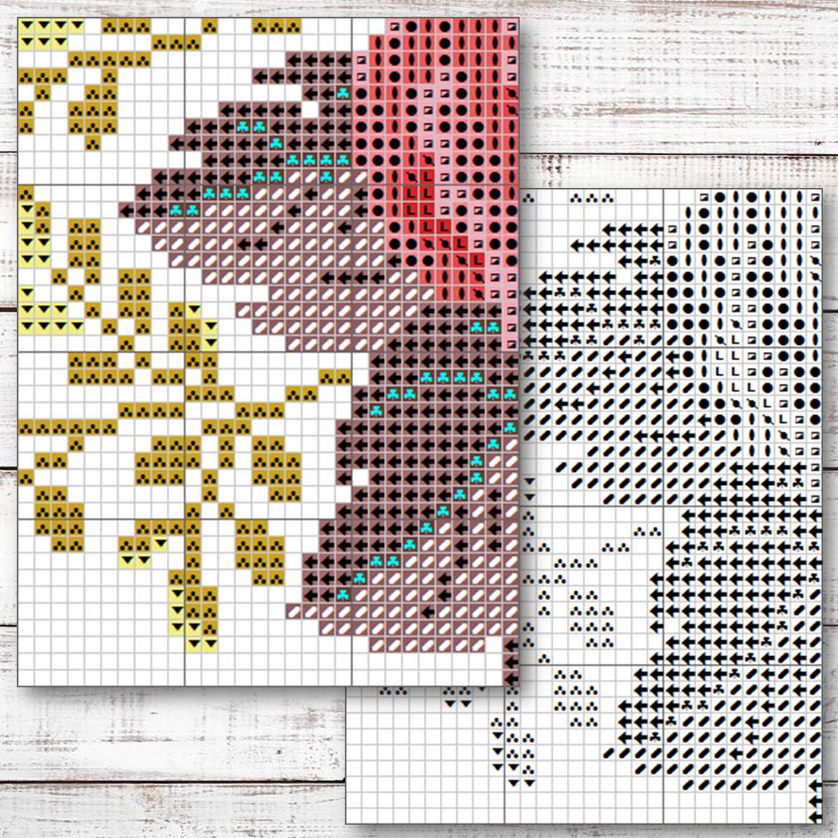 etsy.com/LovemeoksEmbro…
Modern cross stitch pattern 'Red Rose', counted cross stitch chart. Instant download PDF #653 #puntodecruz #pointdecroix #crossstitchchart #crossstitchpattern #countedcrossstitch #roseembroidery #botaniccrossstitch #naturecrossstitch #crossstitch