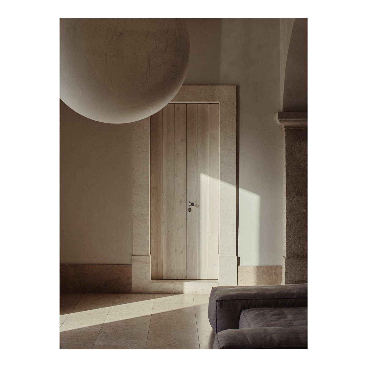 Personal project - CHARCOAL: A portrait of artist Romy Northover, captured during her time at Santa Clara 1728 in Lisbon, Portugal. 
See more at richstapleton.com/charcoal