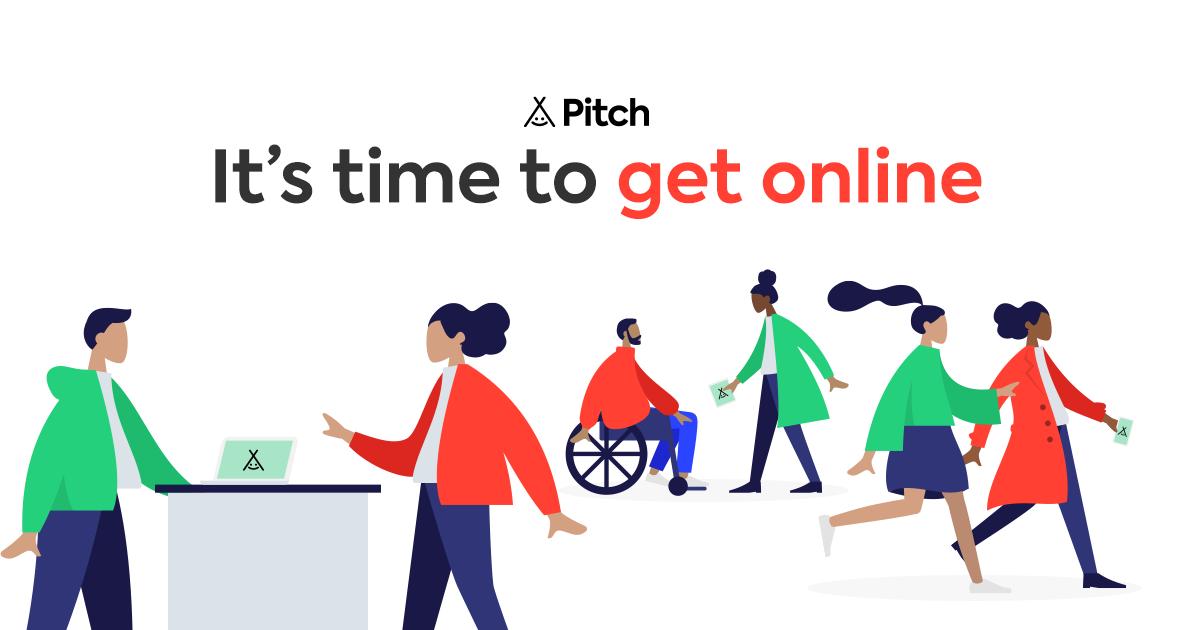 GetPitch_'s tweet image. Introducing Pitch - probably the easiest way to get a #website.

Spend more time doing what you love with the faster, simpler, lower-cost way of getting online.

Find out more and get your price at getpitch.co.uk 
#SaveTimeMakeMoney