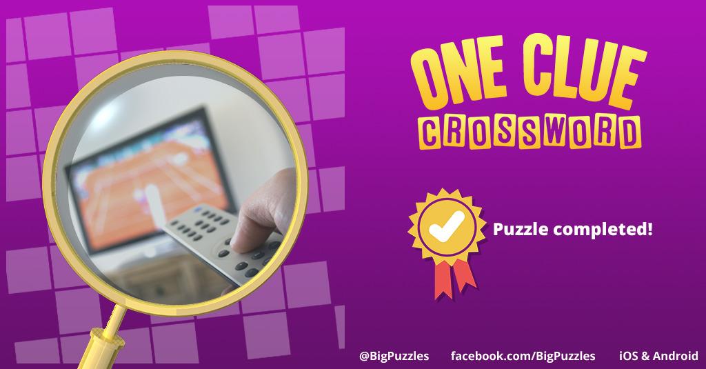 HmGrand's tweet photo. I completed a puzzle in One Clue Crossword. Play now for free!
https://t.co/NhaSs574U4 #OneClueCrossword https://t.co/ksN8WdBynr