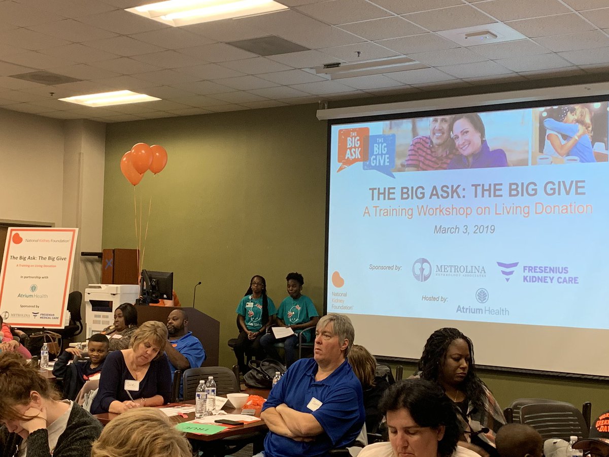 Vince Casingal (@vincecasingal) on Twitter photo The Big Ask: The Big Give. Proud of the team <a href="/AtriumHealth/">Atrium Health</a> transplant for spreading the word about kidney transplant. <a href="/nkf/">National Kidney Foundation</a> <a href="/CarolinasSurg/">Carolinas_Dept_of_Surgery</a> The Big Ask: The Big Give. Proud of the team <a href="/AtriumHealth/">Atrium Health</a> transplant for spreading the word about kidney transplant. <a href="/nkf/">National Kidney Foundation</a> <a href="/CarolinasSurg/">Carolinas_Dept_of_Surgery</a>