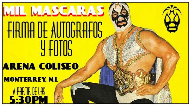 Queridos amigos de Monterrey

Espero verlos más tarde para saludarlos previo al inicio de la función. Tendré fotos y algunas máscaras profesionales para quien así lo desee.

Muchas gracias