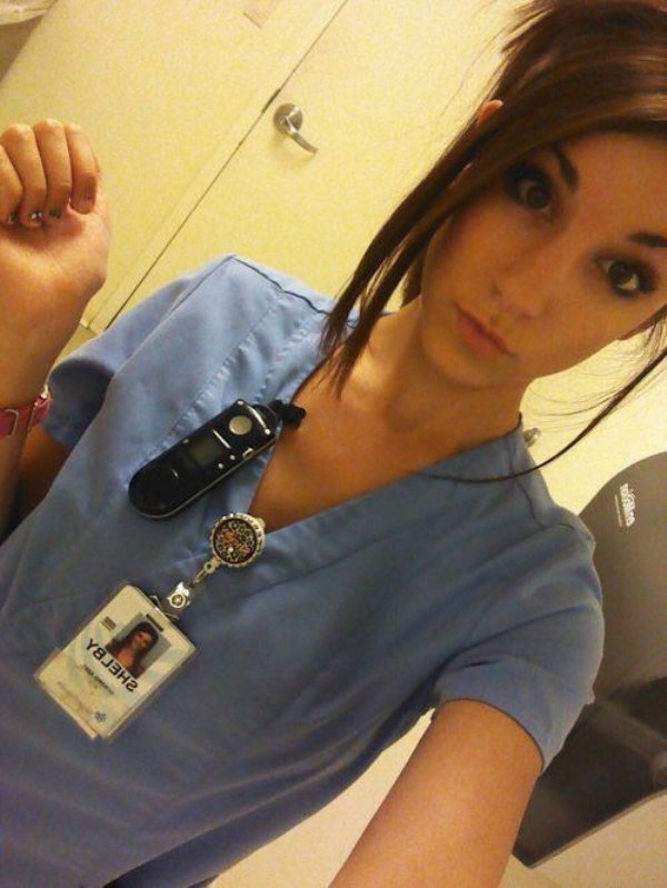 I might have a few pictures to share today Because, when #Nurses get #bored...