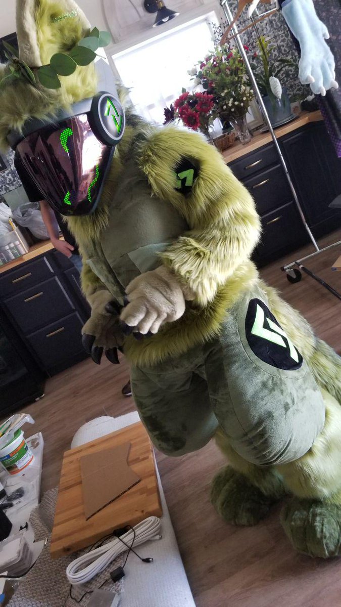 Beep Boop Beep - New Body Suit for this Protogen Girl!