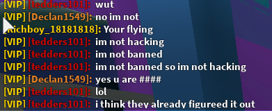 TrippyTrvsh's tweet photo. @Taymastar this dude was hacking, like when he got arrested, he TP'd to his friend in the Crime Base. He can also spawn a jetpack on himself, and Jail all. https://t.co/icI19peK9N