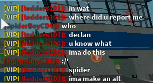 TrippyTrvsh's tweet photo. @Taymastar this dude was hacking, like when he got arrested, he TP'd to his friend in the Crime Base. He can also spawn a jetpack on himself, and Jail all. https://t.co/icI19peK9N