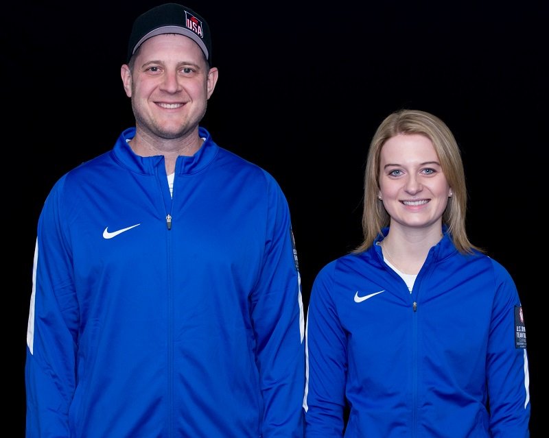 usacurl's tweet photo. Team USA!!! Congratulations to @cory_christense and @Shoostie2010 on winning the Mixed Doubles National Championship! The titles just keep coming for these two from @DuluthCurling On to the World Championship in Norway! https://t.co/o1120lk2dY