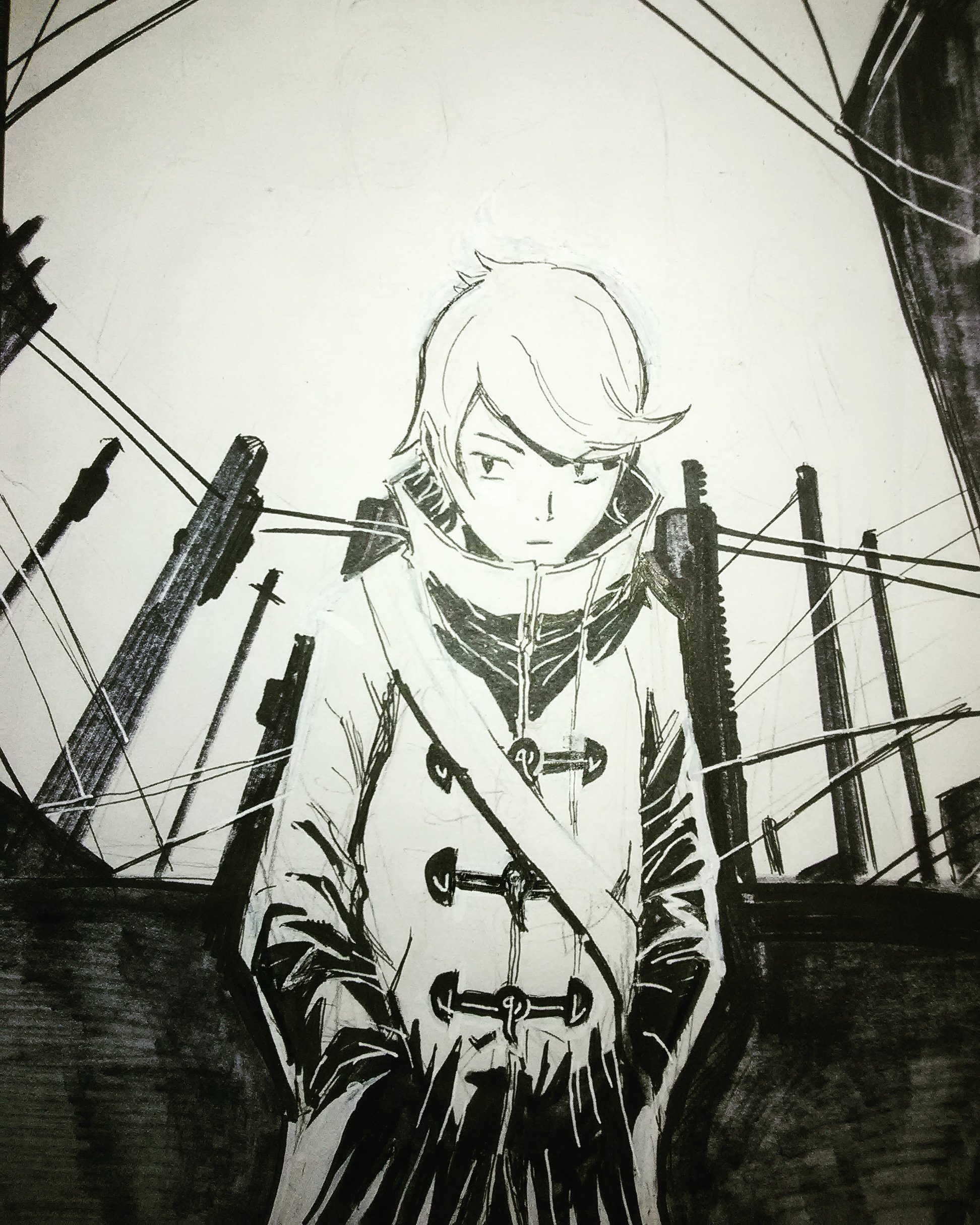 Waywardcrossstudios Some Yuta Gamon Fanart Warmup From Occultic Nine Fun Series That You Don T See A Ton Of Fanart From Occulticnine Yutagamon Fanart Instart Artistoninstagram Anime Animeart Animeguy Drawing Crunchyroll