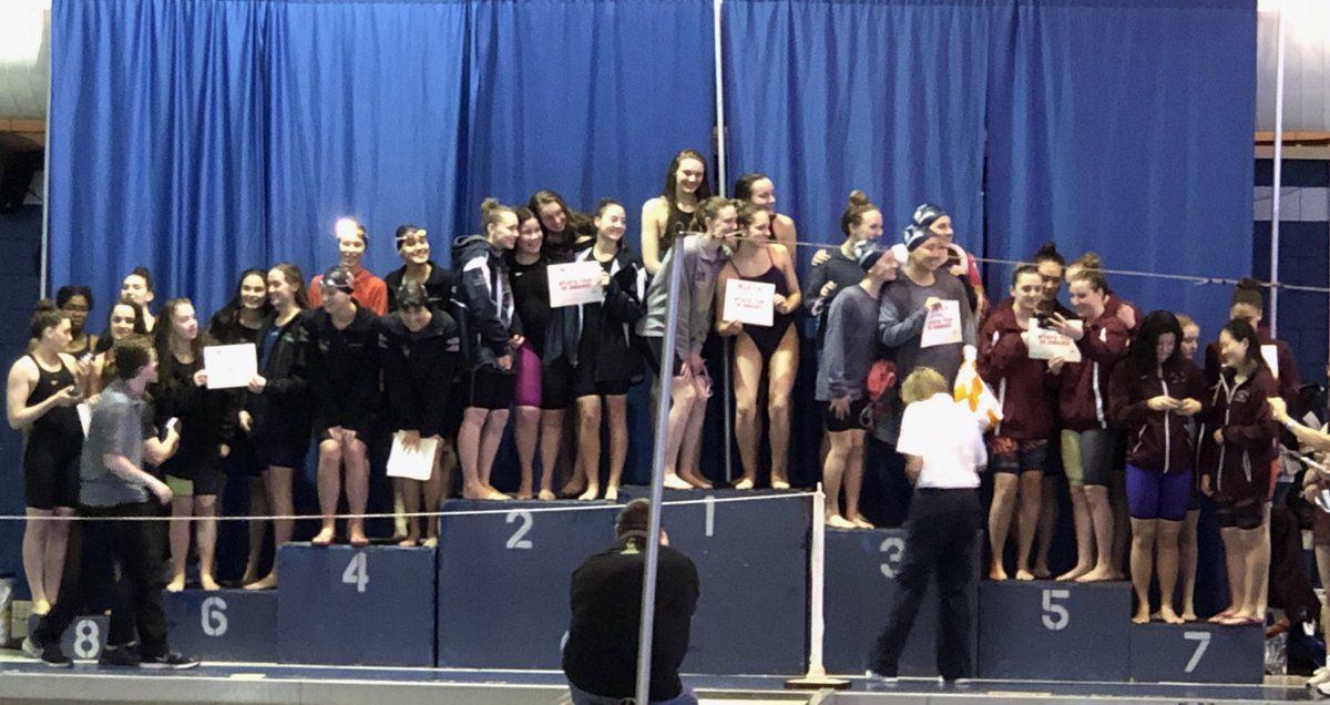 GCITAthletics's tweet photo. #GCITSwim @NJSIAA State Championships - Girls 200 Freestyle places 2nd! Highest place ever in GCIT history- Ashley Carper. Emily Lynch. Julianna Fazzio. Hailey Parker. Awesome job ladies! https://t.co/VP3cHtB9mS
