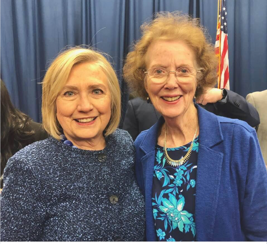 shawheel's tweet photo. Mom with @HillaryClinton at the Annual Martin & Coretta King Unity Breakfast this morning in Selma! #HillaryClinton #Selma54 #LiftOurVote2020 #BridgeCrossingJubilee #ComeToSelma! #NotJustAPhotoOp https://t.co/dUf1vJAWWN