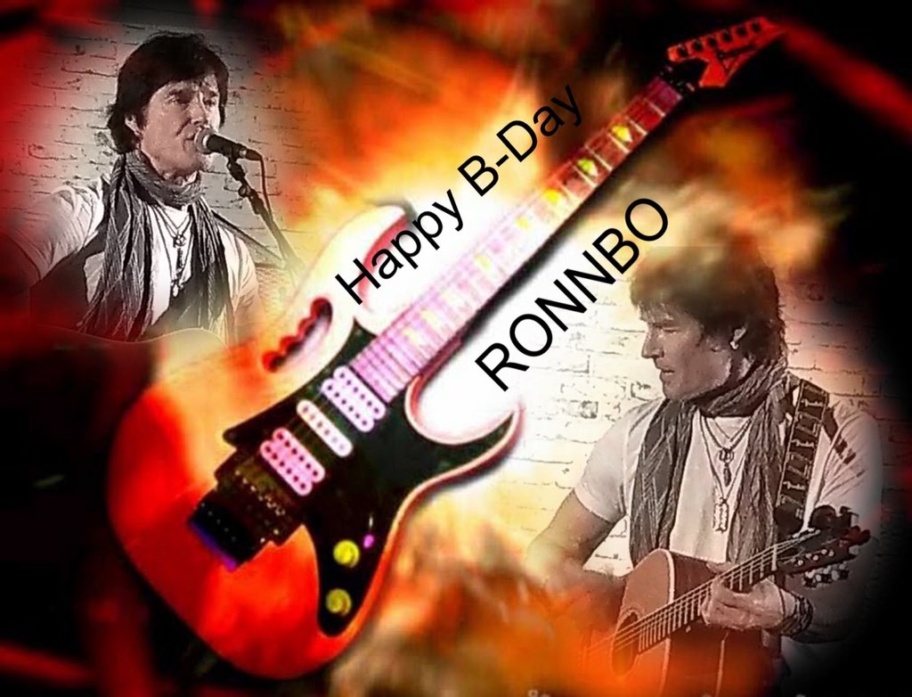    HAPPY BIRTHDAY RONN       Cheers to a magical year full of ROCK vibes XXX  