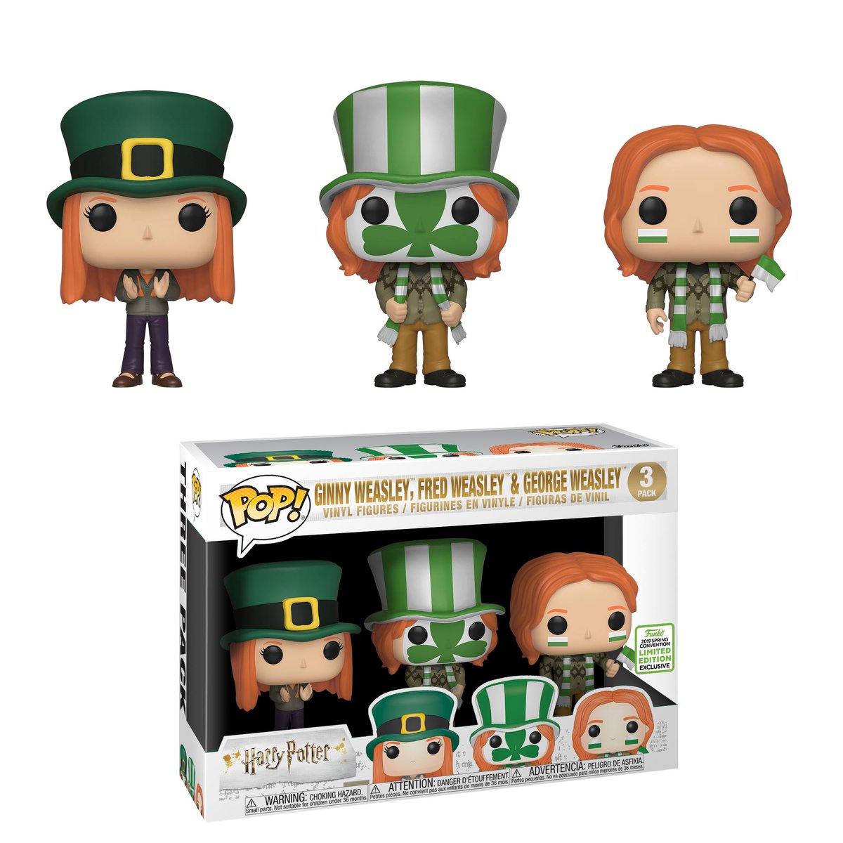 OriginalFunko's tweet image. RT &amp;amp; follow @OriginalFunko for a chance to win a #ECCC exclusive Harry Potter Pop! 3-pack! #FunkoECCC #HarryPotter