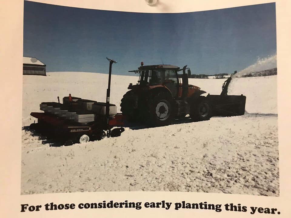 artesianseed's tweet photo. A possible solution for spring planting! Bring on the warmth! 🌞 #plant2019 https://t.co/4jGtAk9y3i