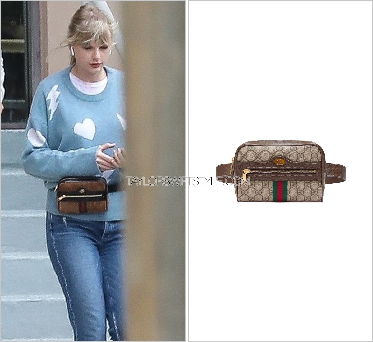 Sarah Chapelle on X: Taylor Swift carries @gucci bag — May 28