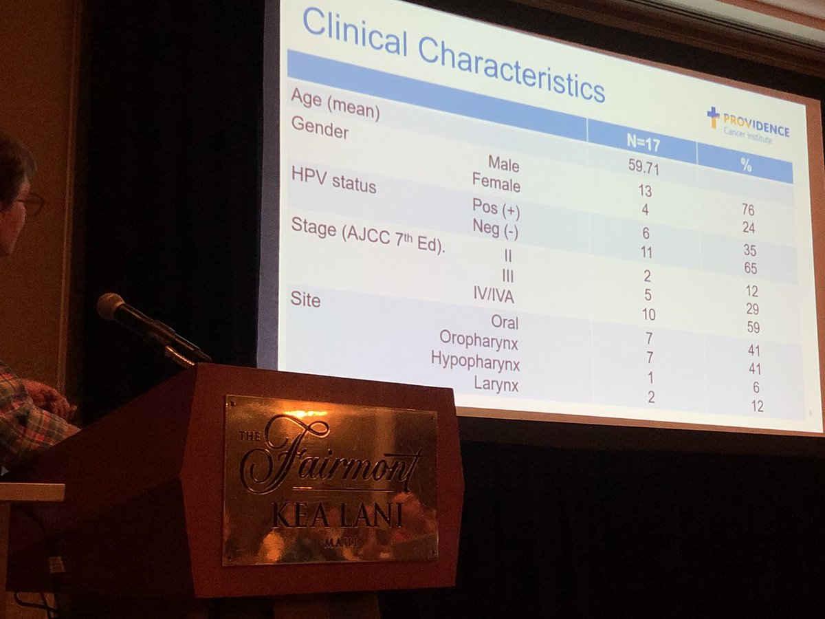 BernardAFox's tweet photo. *SLIDE SET 3* Dr @BrendanCurtiMD ROCKSTAR #Immunotherapist @ChilesResearch @ProvHealth @psjh talks @agon_ox #DeepDive19 #ImmunoOnc19/reviews data of #neoadjuvant #OX40 clinical trial/ #HNSCC @rbryanbell & Dr Rom Leidner @AndrewWeinber14 #FinishCancer #headandneckcancer https://t.co/m6PgtDk6Xd