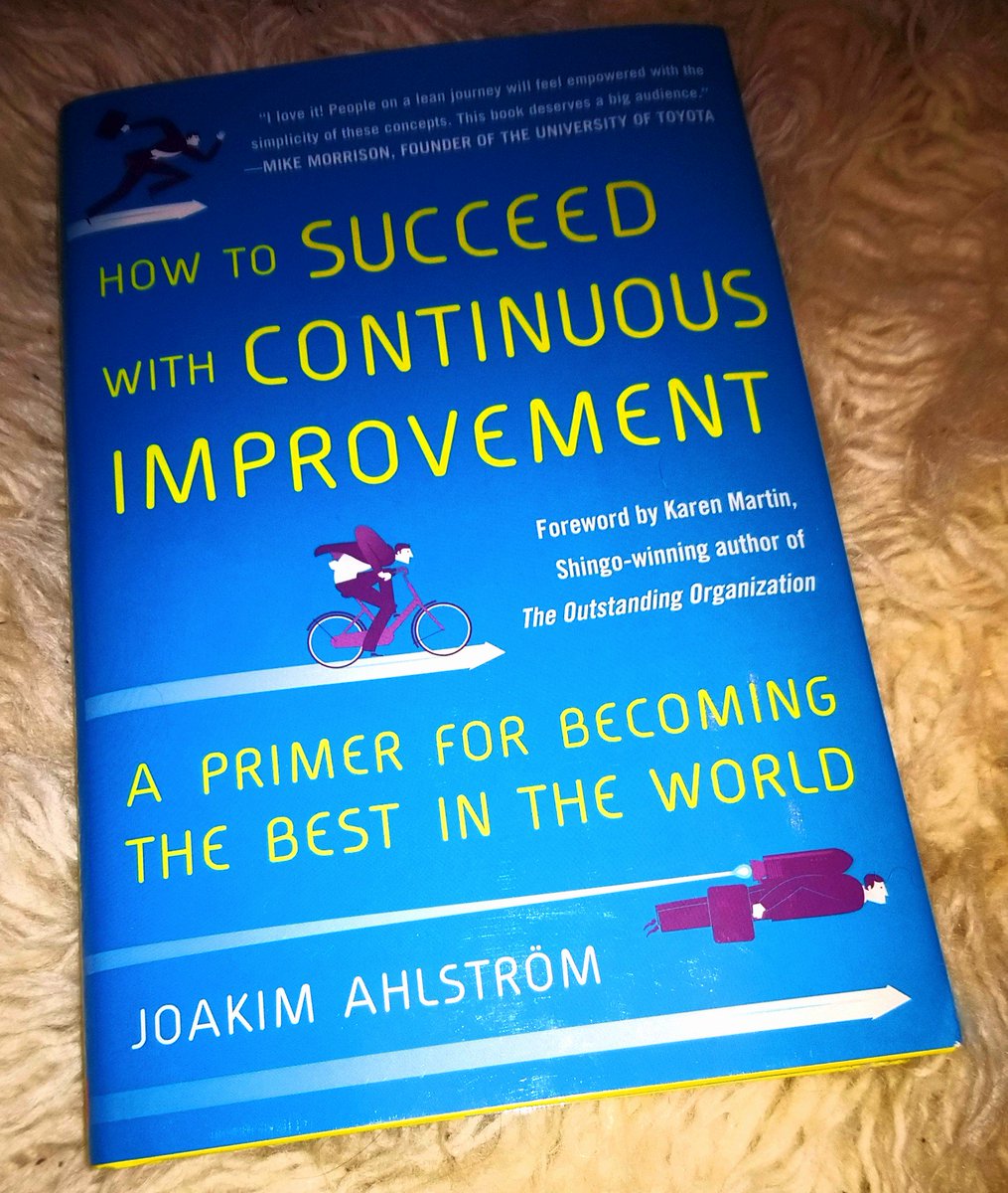 Inspired by my #QVisits to @UnipartConsults with @r2h_consulting... Sunday night reading 📚 #qualityimprovement #continuousimprovementculture #continuousimprovement #improvementmovement #improvementculture #QI