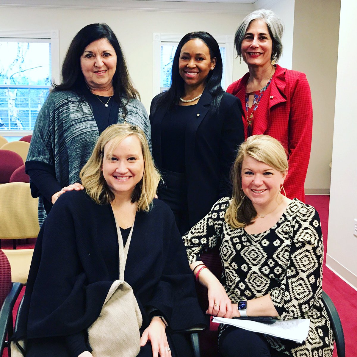 Zetas representing at the Nashville Panhellenic Alumnae Association’s Sorority 101 event today! #wearezta