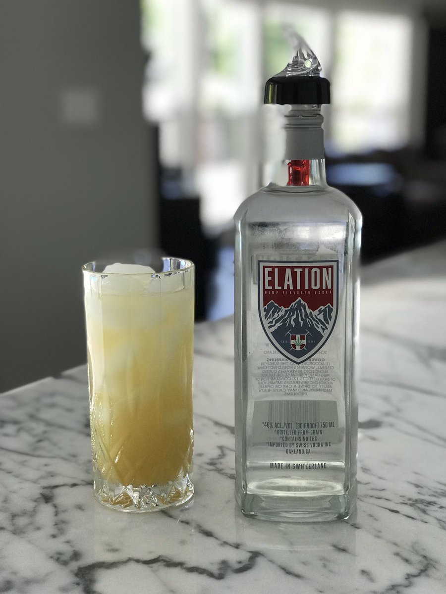 ElationVodka's tweet photo. Elation Hemp Flavored Vodka 
#Hemp #Screwdriver #Brunch #Hempcocktails #beverage #alcohol #HempFlavoredVodka #HempVodka https://t.co/hbl4og0peL
