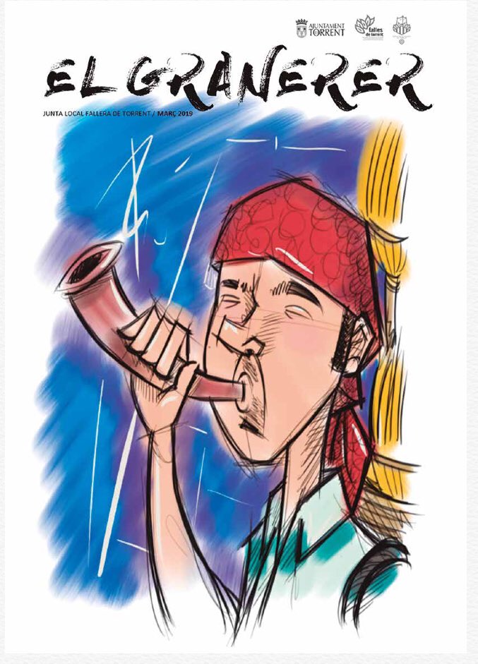 fallesdeTorrent's tweet image. Esta vesprada hem conegut com és el Llibre oficial faller de Torrent
La portada es creació de Gio Artcolor, els articles d’investigació ens apleguen des de la COMFET i la resta de contingut ha segut gràcies als col.laboradors i a l’equip de JLFT encarregat de que altre any