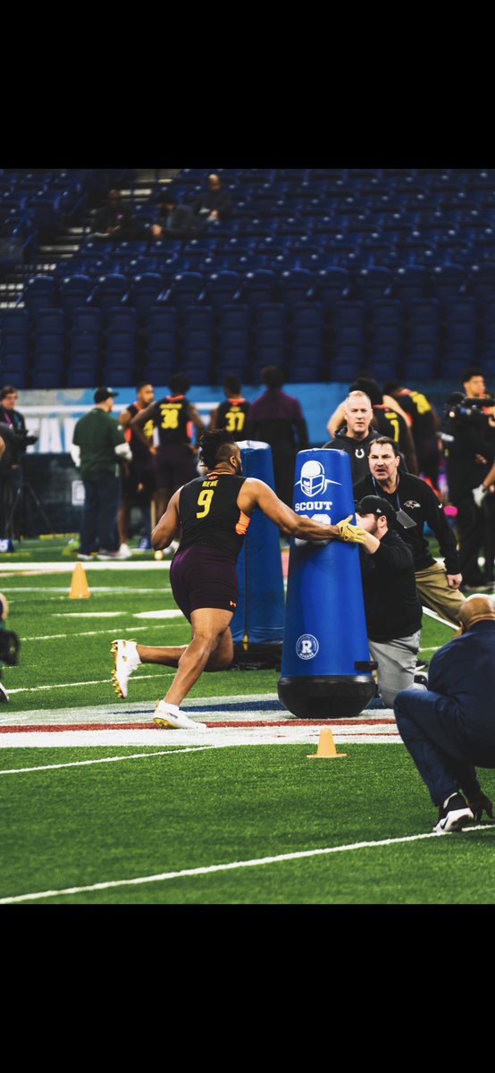 BucketsAll_Day's tweet image. Thank you Indy for this amazing experience! Loved competing at the NFL Combine!