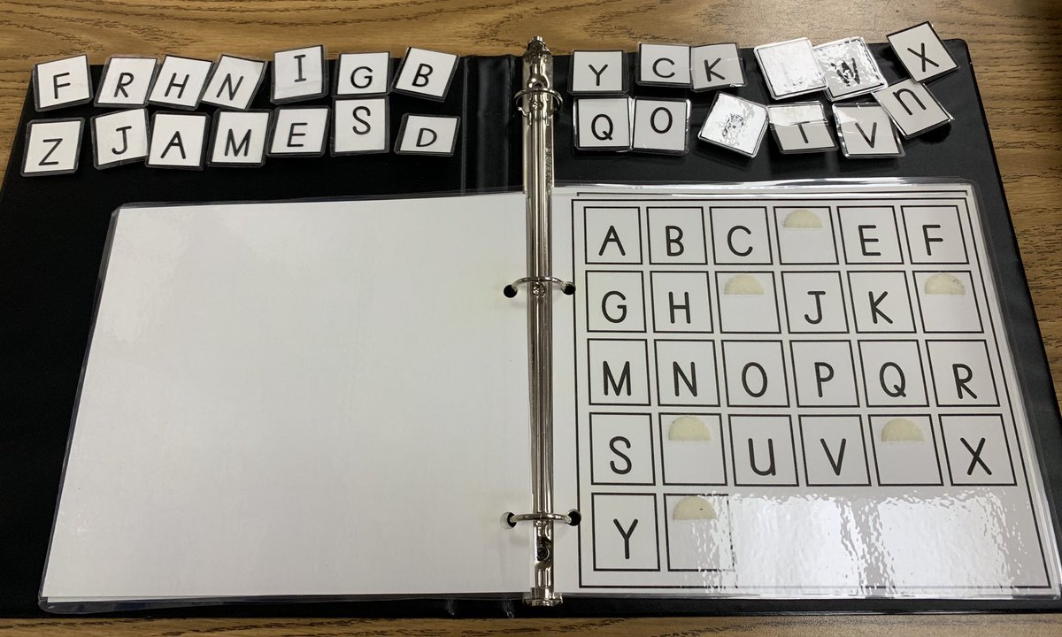 crod11218's tweet photo. The missing alphabet!
@goboardmaker
#LetterRecognition
#LetterSequencing
#LiteracyFun https://t.co/nfKaq3hgFD