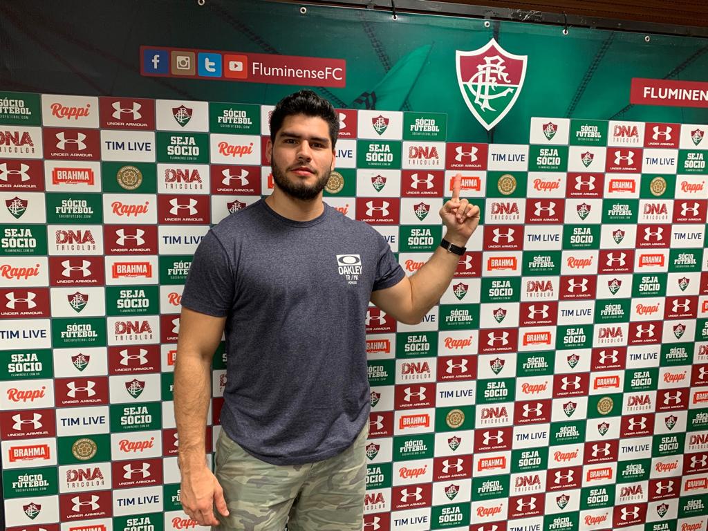 El jugador <a href="/pipogalindo/">Pipo Galindo</a> conociendo las instalaciones del mítico Estádio do Maracanã, donde el <a href="/FluminenseFC/">Fluminense F.C.</a> también hace de local 🏟️🇧🇷🇭🇺🙌🏻⚽ #VamosFluzão