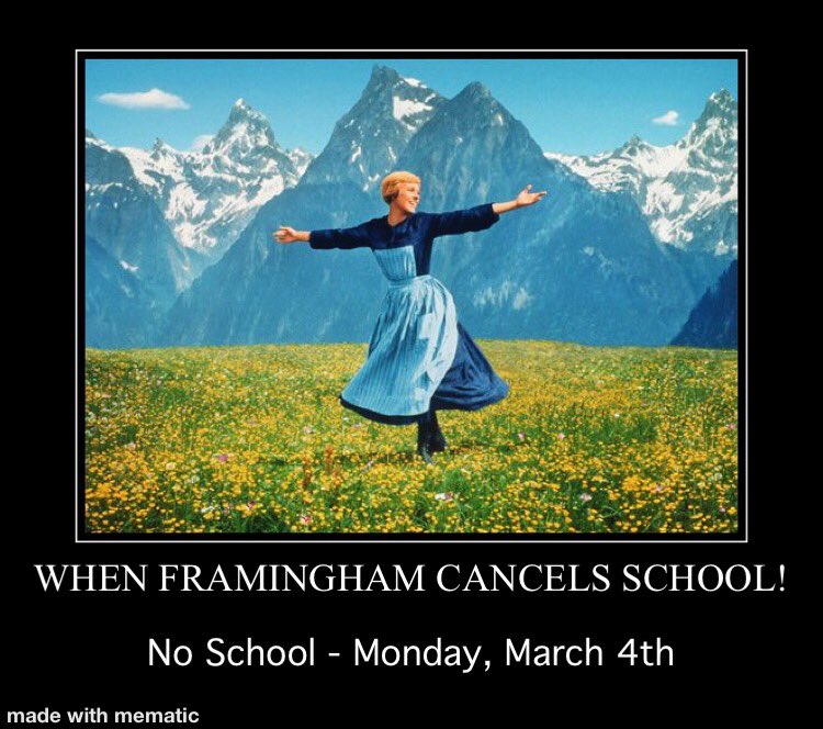 Be safe. Enjoy the day!