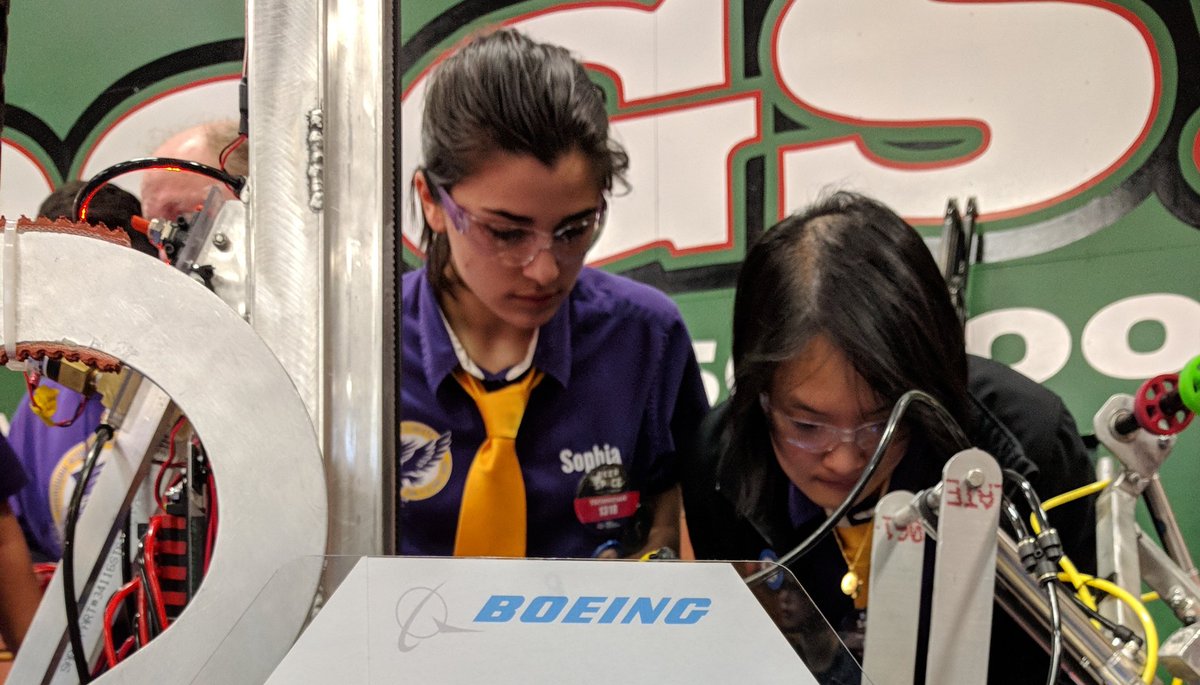 Thank you <a href="/Boeing/">The Boeing Company</a> for making #DESTINATIONDEEPSPACE possible for all our teams! Your dedication is amazing!!! #OMGRobots #ThankYou