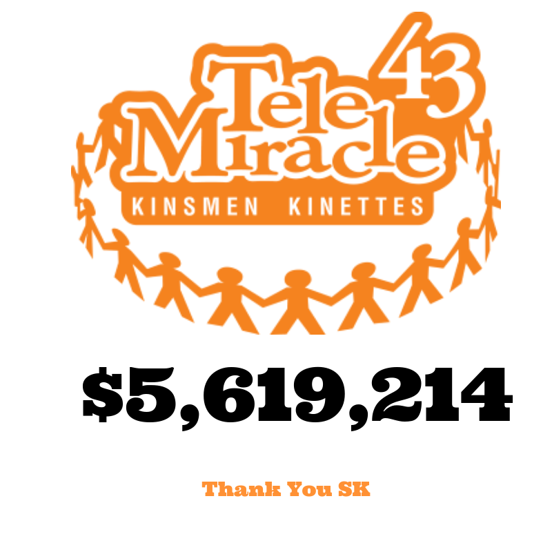 Telemiracle's tweet photo. A big thank you to all the donations. Without you this would not be possible! #Telemiracle43 See you next year at #Telemiracle44 https://t.co/EaJJw39mpQ