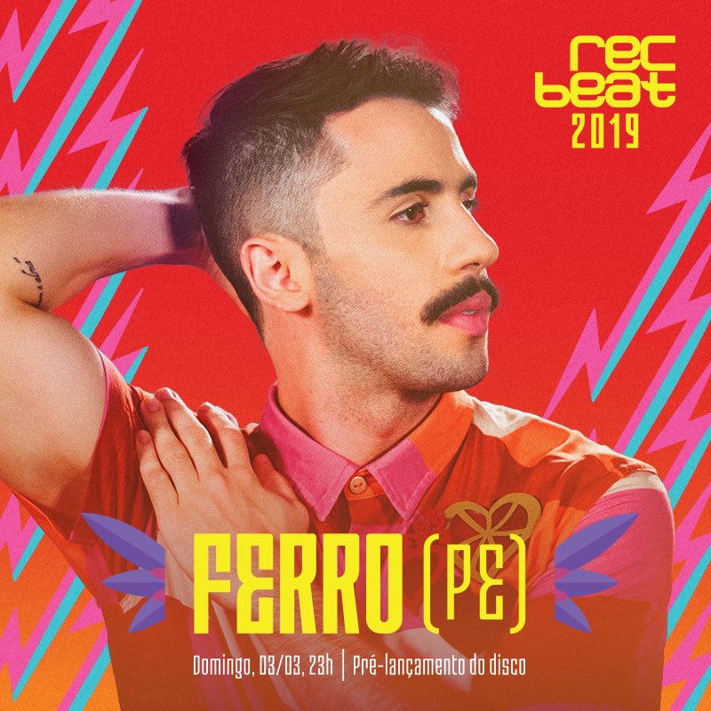 FerroRomero's tweet photo. Hoje a noite tem pré-estreia no @recbeatfestival, quero mostrar para vocês o universo que comecei a conceber há um ano, quando escrevi #PraTeConquistar. Quem vai se permitir viver uma parada louca?
Só cheguem!

#FERRO
#BregaWave
#AcabarABrincadeira
#RecBeat2019
#RomeroFerro https://t.co/buiDcvLD2r