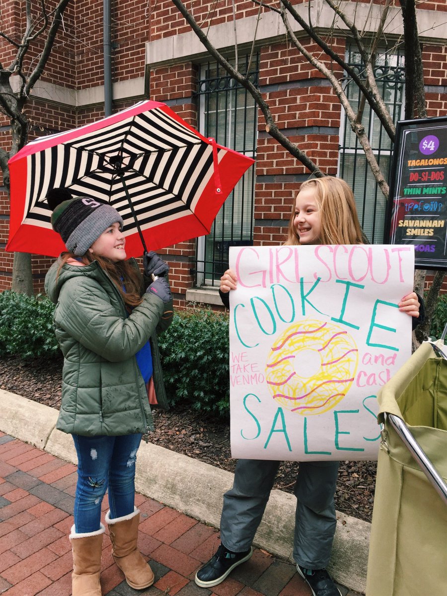 Any day with the <a href="/girlscouts/">Girl Scouts</a> is a good day 💚