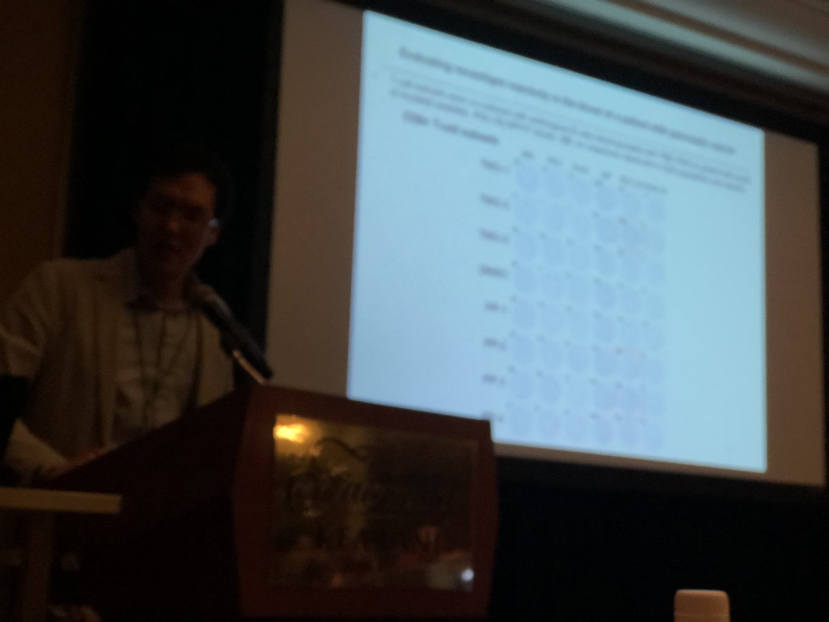 BernardAFox's tweet photo. WOW! Tour de Force! *SLIDE SET 4* Dr Eric Tran #adoptive #immunotherapy GURU @ChilesResearch & talks @agon_ox #DeepDive19 alt #ImmunoOnc19 in #Maui / pulls out #neoAg reactive T cells for #pancreatic #cancer @letswinpc @PancreaticCanUK @OfficialPCA #FinishCancer https://t.co/g89CGthx1i