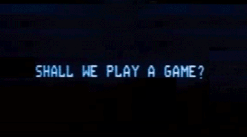 JohnnyTechTonic's tweet photo. "Shall we play a game?"    #The80sIn5Words https://t.co/EzEbwEKje4