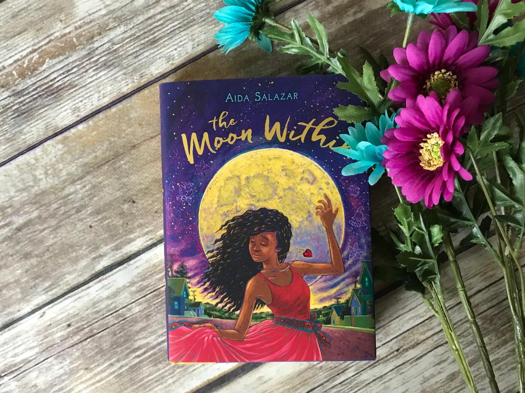 #TheMoonWithin by Aida Salazar (<a href="/MimaWrites/">MimaWrites</a>) is a dazzling story told in verse about a girl navigating friendship, family, and growing up. Start reading an excerpt right now: bit.ly/2C03NHw On sale now!