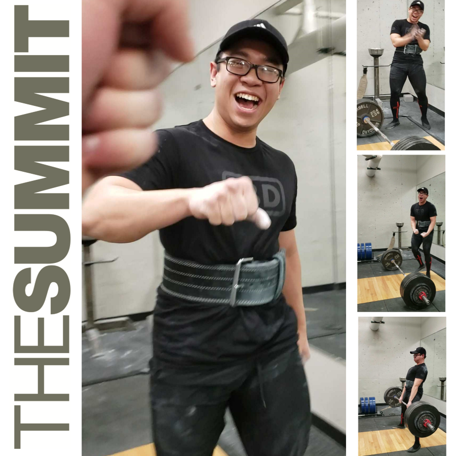 Achievement results from work realizing ambition. Congrats to Henry N for his PR on Saturday with a 565lb deadlift! Way to go man! What did y'all do with your weekend? #summitstrong #localgym #powerlifting #weighttraining #deadlift #bettereveryday