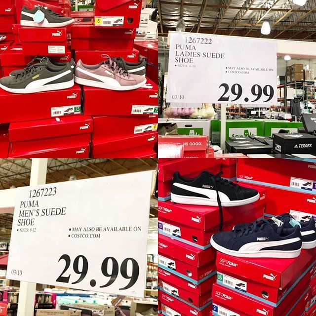 costco puma suede