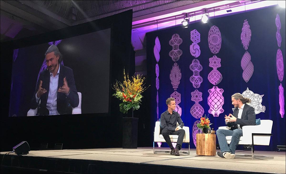 ThomasHuebl's tweet image. Thomas just made his first visit to the Wisdom 2.0 conference! He held a dialogue on the main stage with Soren #Gordhamer on the topic of "Healing Personal and Collective Trauma", then led a meditation in the Practice Lounge. #wisdom2