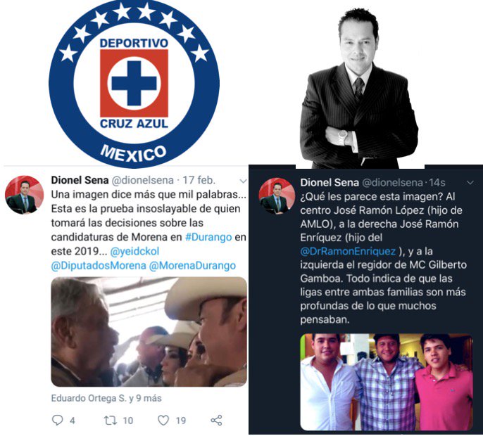 Quiroga1David's tweet photo. chayoteros como @dionelsena  el cruz azul de los medios,  intenta  decir que @lopezobrador_  @DrRamonEnriquez  son  mejores amigos y ni candidato va a ser, periodista vendido @GonzaloDiputado @IvangurrolaV @carlosmedina61 @HectorVelaV @sandra12amaya https://t.co/XZz9aW8o9A