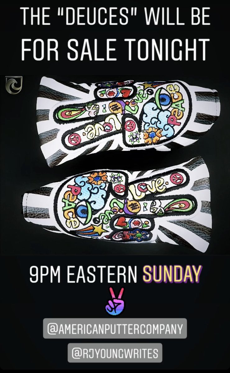 Tonight! The Deuces will be released! <a href="/RJ_Young/">RJ Young</a> #AmericanPutterCompany #Golf #PGATour #APC #AmericanMade #Putter
