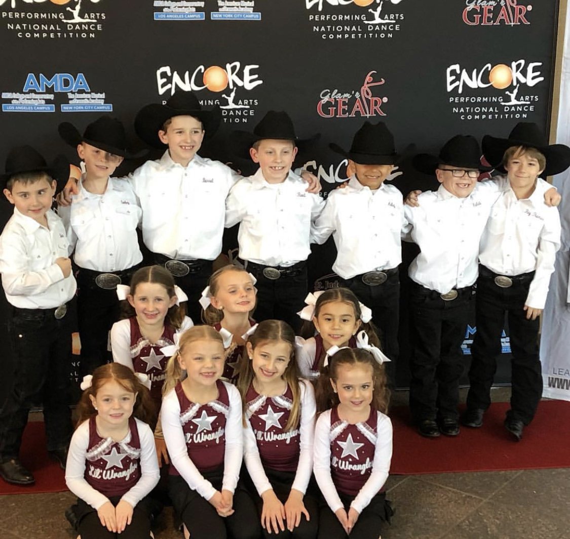 So so so proud of these kiddos. They crushed it at Encore!! #lilwranglers
