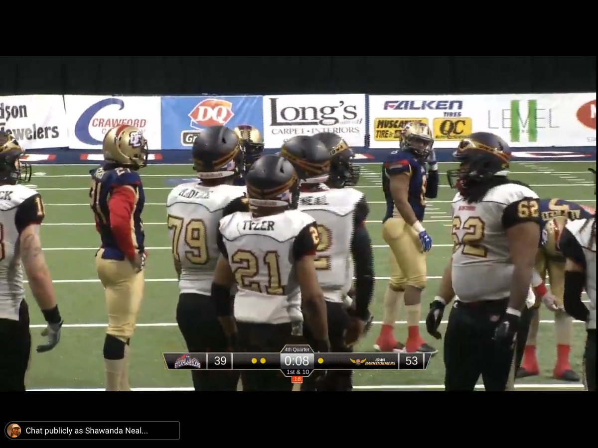 II_DXtreme's tweet photo. Great game @Real_Quan_Neal. First game as an @iabarnstormers 🏈 https://t.co/z1lbBmyTiw