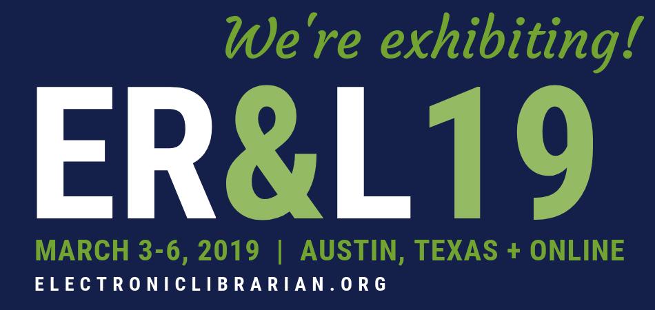 SimplyAnalytics's tweet image. Come visit us in Austin on 3/4 and 3/5 at the Electronic Resources &amp;amp; Libraries @ERandL Conference in Austin, TX! Just look for us at Table 207!
March 4th 2pm-6pm
March 5th 8:45am – 3pm
 #simplyanalytics #datasayswhat #ERL2019 #AustinTX #ERL19