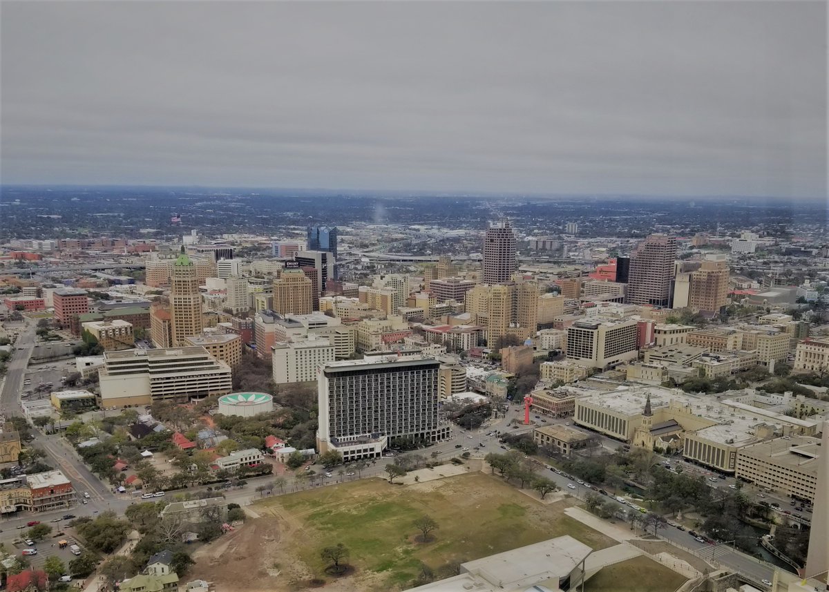 DavidVWilsonII's tweet image. Great view of San Antonio this afternoon, where I will be assisting @MehaffyWeber clients in the morning.  The historic U.S. Courthouse at the far right edge of the photo is a great venue for its lawyers.