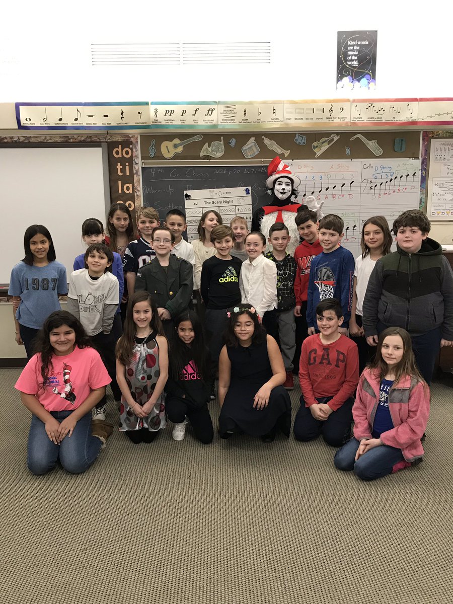 Our fourth graders had a wonderful time listening to a Dr. Seuss favorite read by none other that The Cat in the Hat himself!
