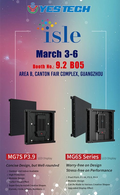 #yestech #ISLE #booth 9.2 B05
Welcome your visiting ..