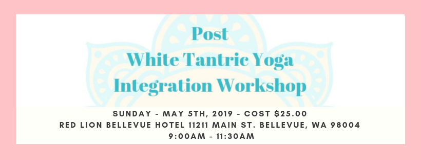 Post White Tantric Yoga Integration Workshop May 5th, 2019
#WhiteTantricYoga #YogiBhajan #Freedom #Subconscious #Love #Peace #Yoga #Meditation
eventbrite.com/e/post-white-t…