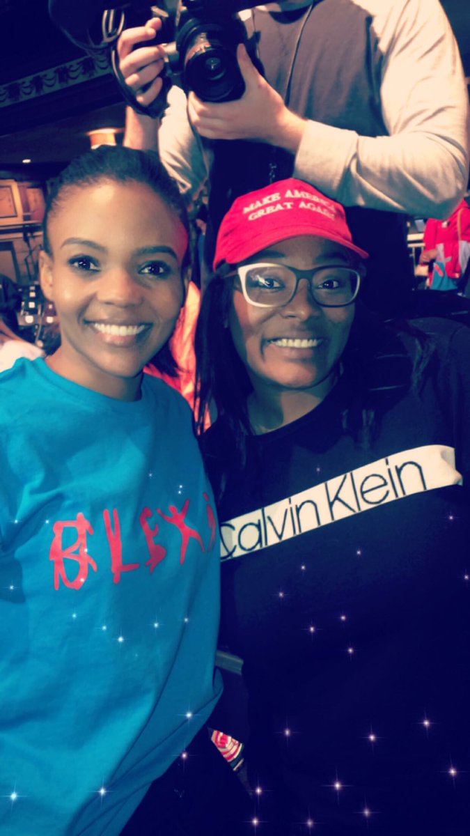 Thee Beautiful @RealCandaceO #StarStruck #Blexit #MAGA #BlackConservativeMovement #HBCUFOR45