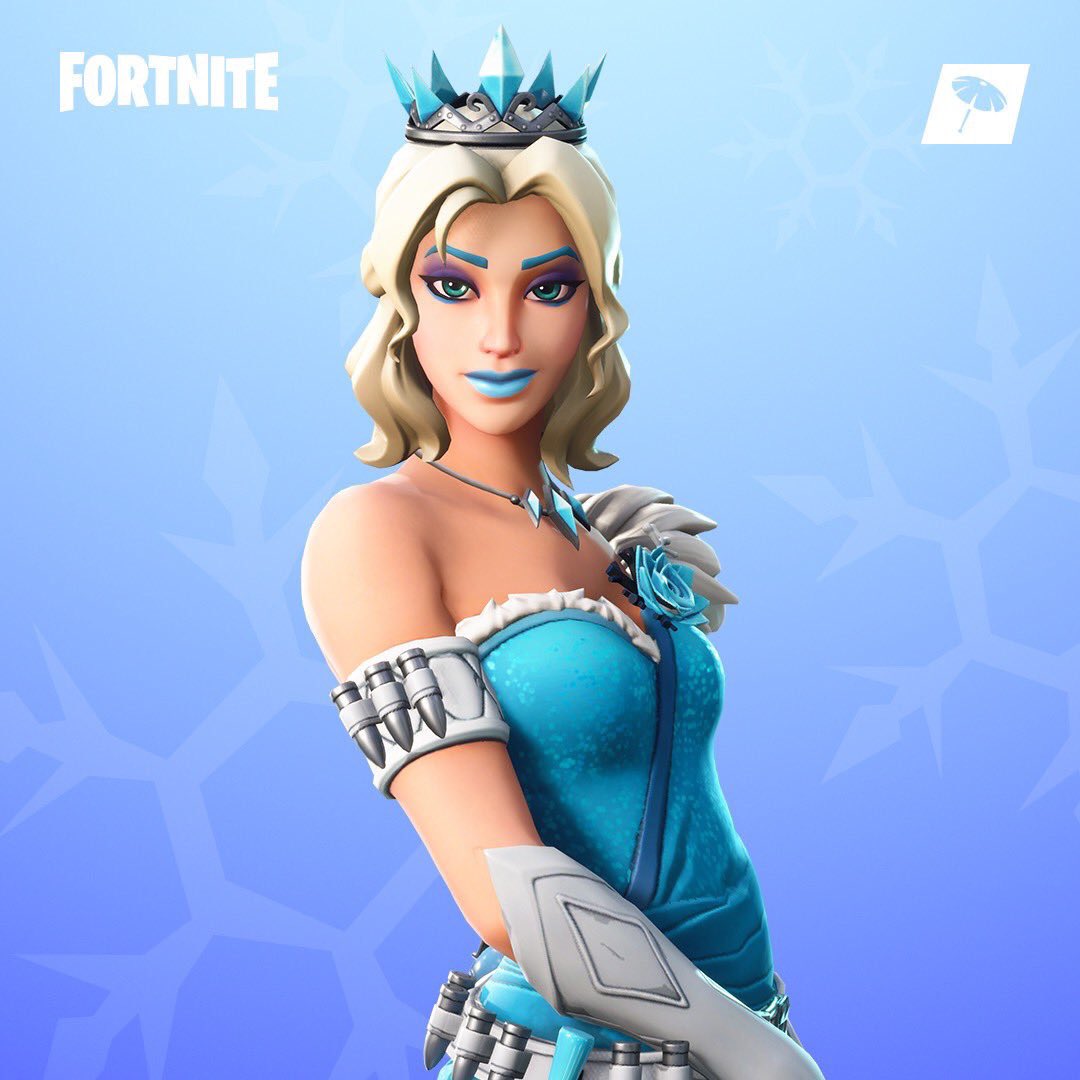 phortnite's tweet photo. This queen holds a grudge. 👸

The new Winter Wonderland Gear is available now! https://t.co/IJXgca0DFx