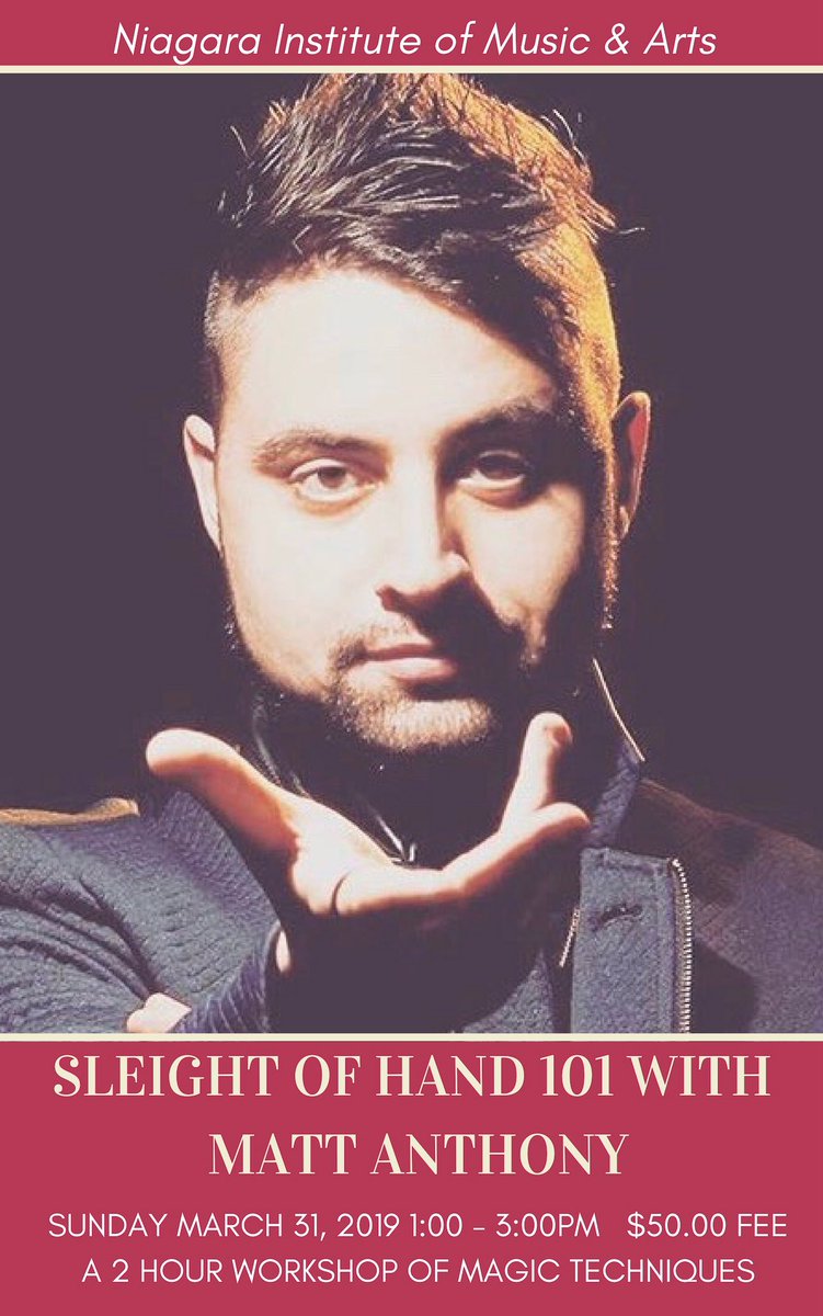 Announcing an amazing Magic Workshop at our music school! Check our Facebook page for details on this exciting event!